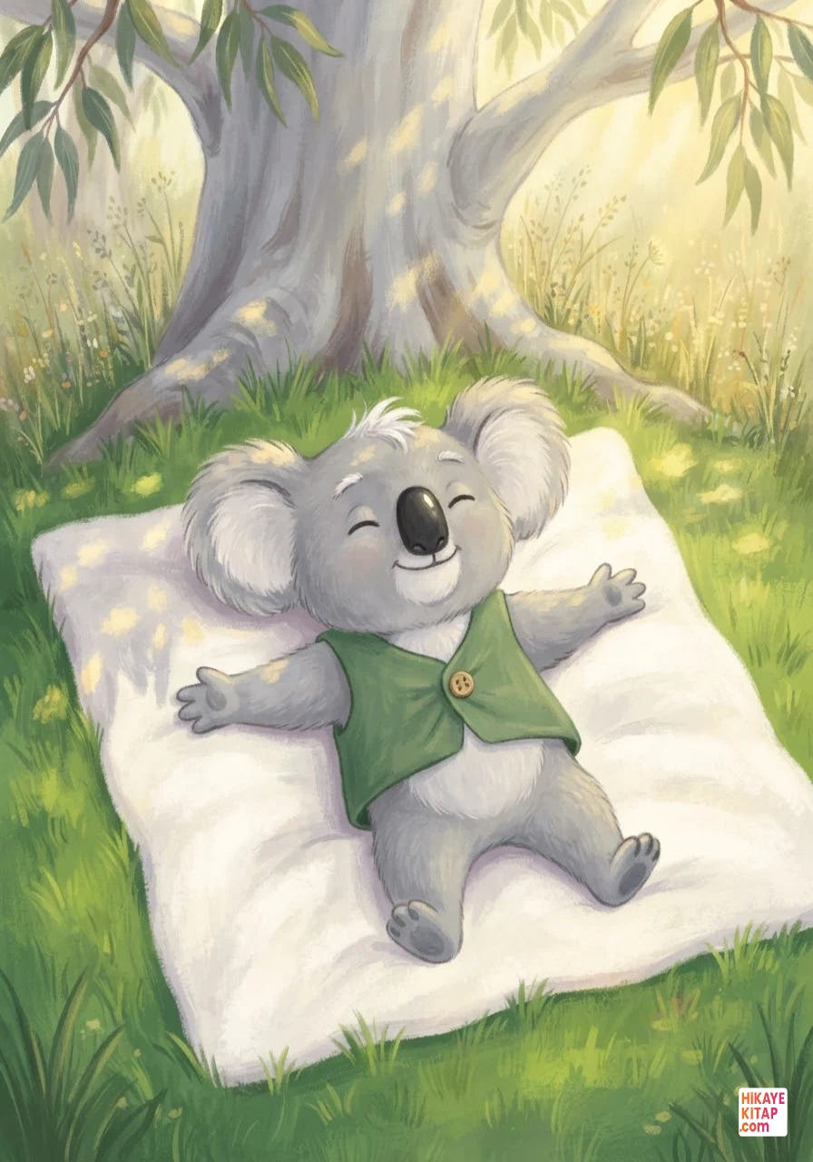 Minik Koala Koko ve Yumuşak Battaniye Sayfa 8 görseli