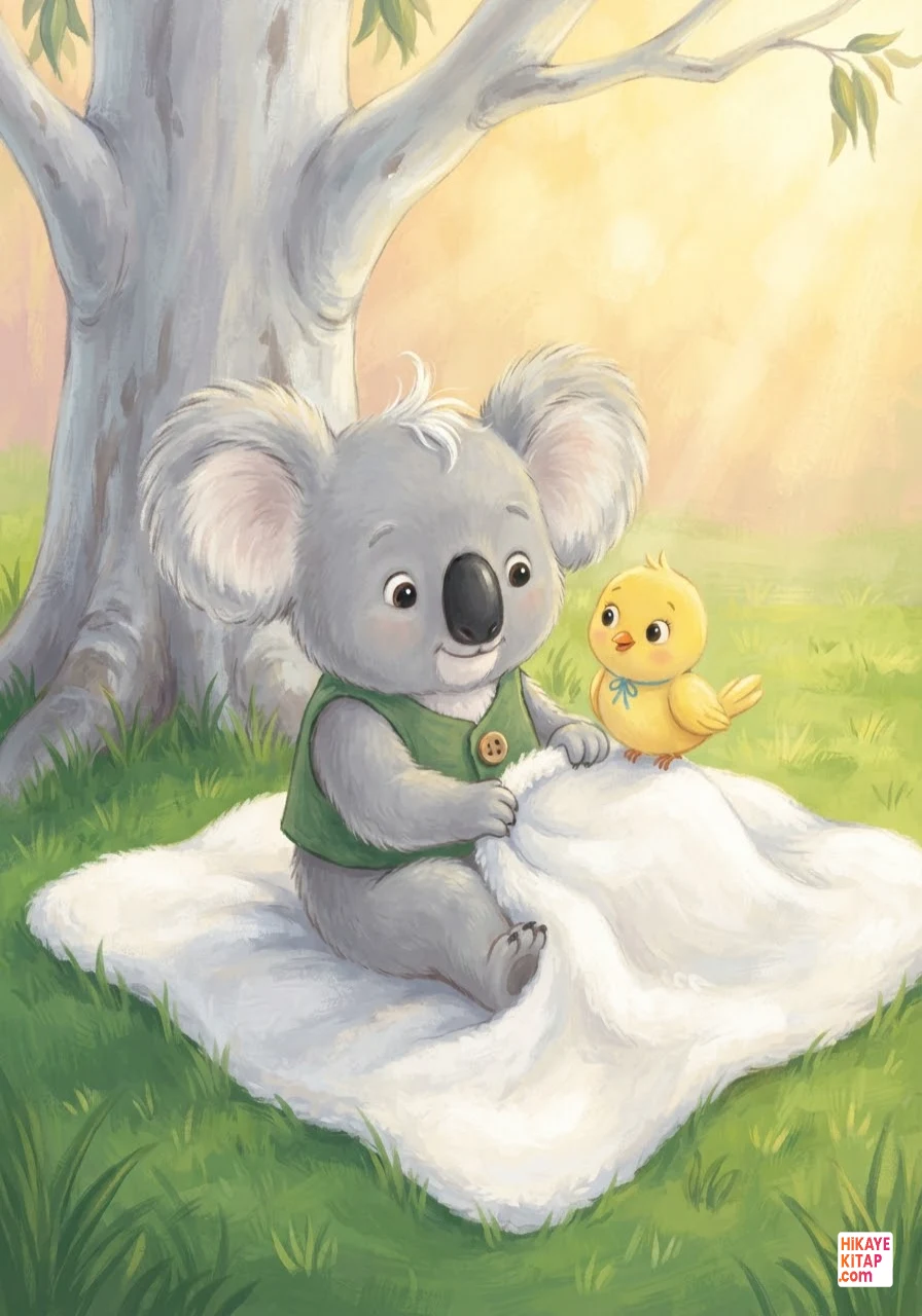 Minik Koala Koko ve Yumuşak Battaniye Sayfa 9 görseli