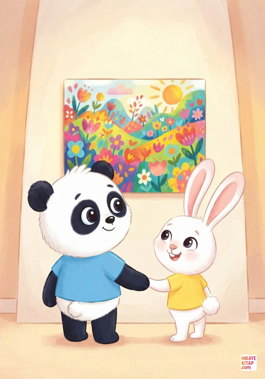 Minik Panda Pati ve Sihirli Boyalar Sayfa 10 görseli