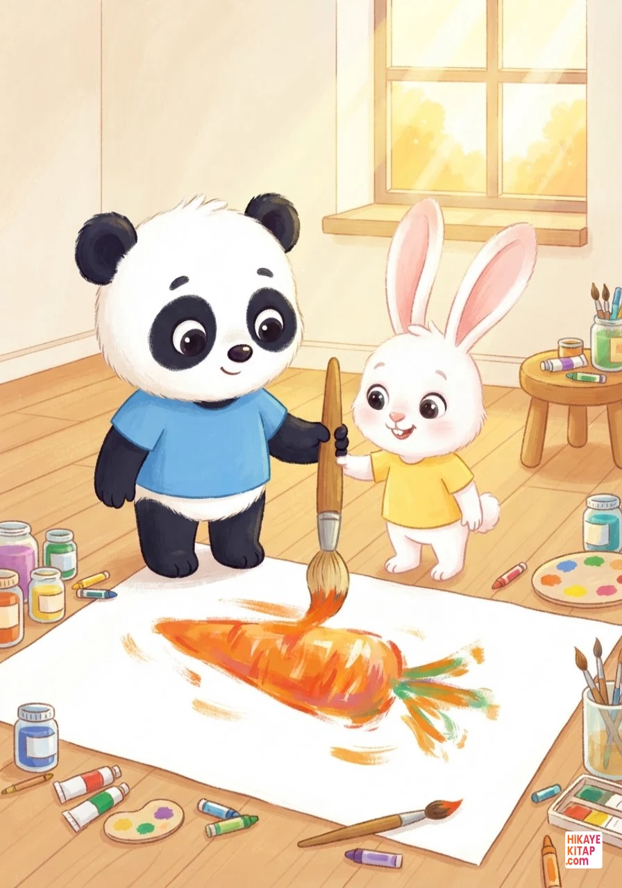 Minik Panda Pati ve Sihirli Boyalar Sayfa 7 görseli