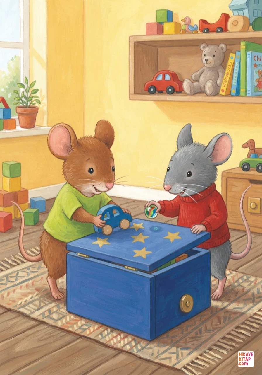 Peanut the Little Mouse and the Noisy Box Page 12 image