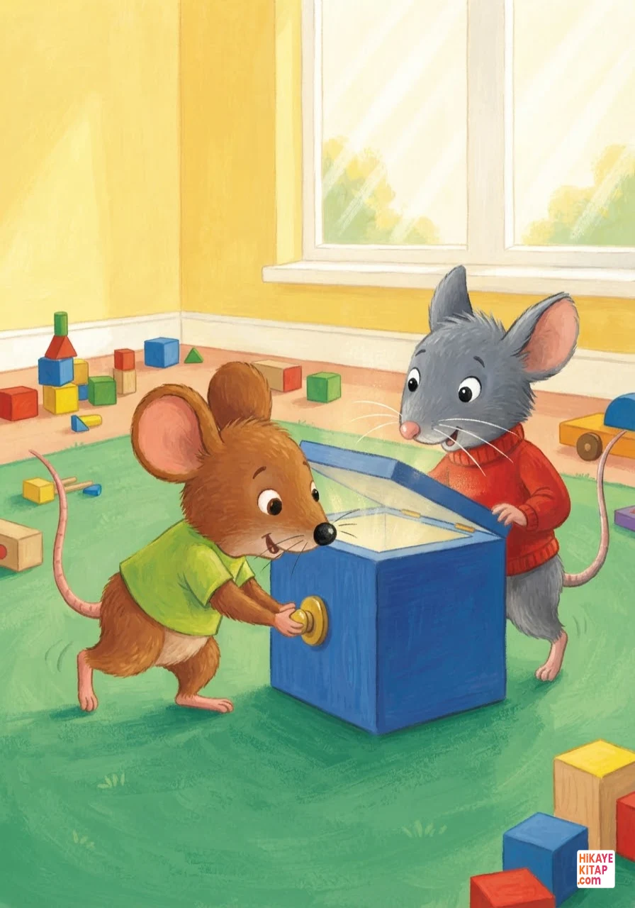 Peanut the Little Mouse and the Noisy Box Page 8 image