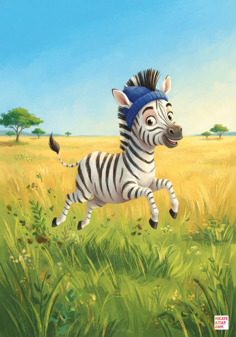 Minik Zebra Zeki ve Kayıp Şapka 1 görseli