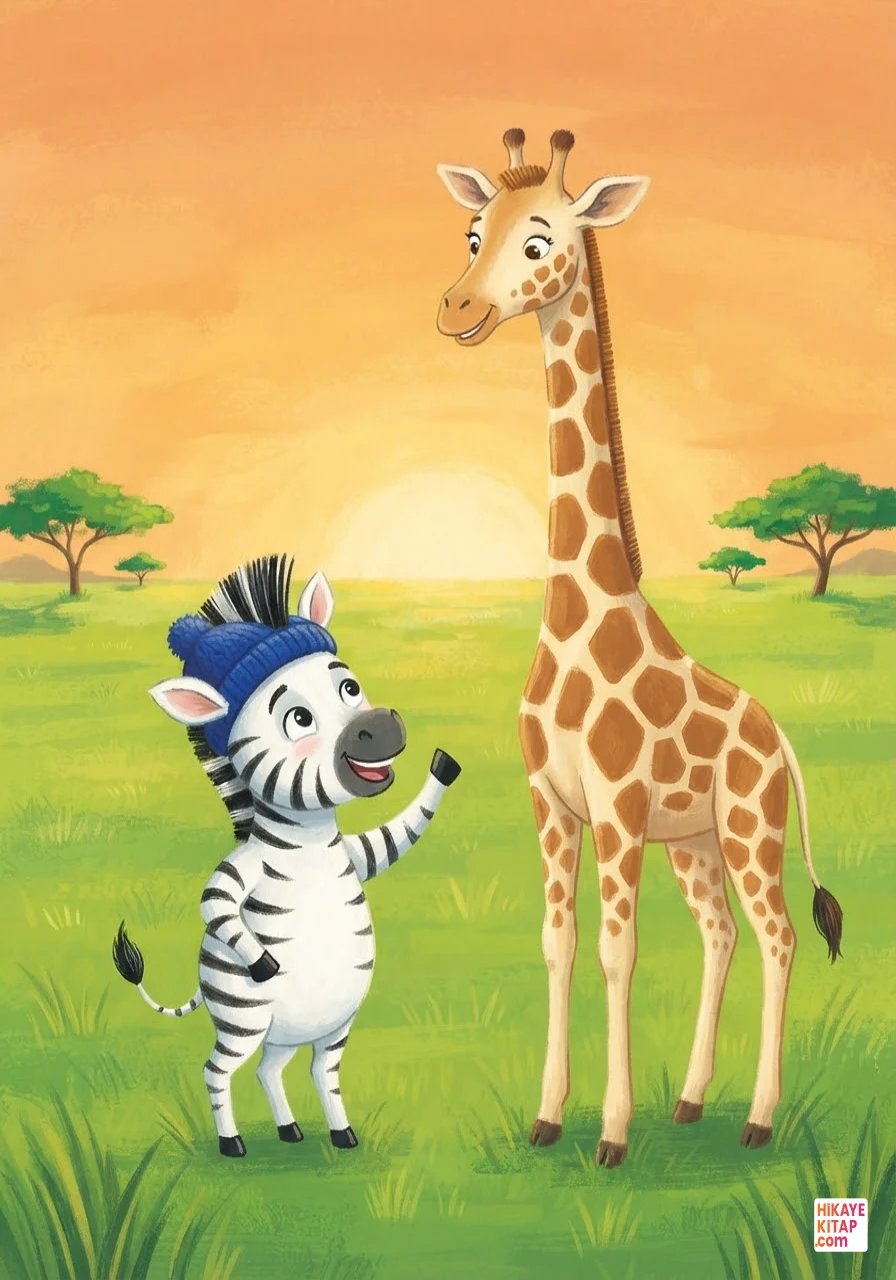 Minik Zebra Zeki ve Kayıp Şapka Sayfa 10 görseli