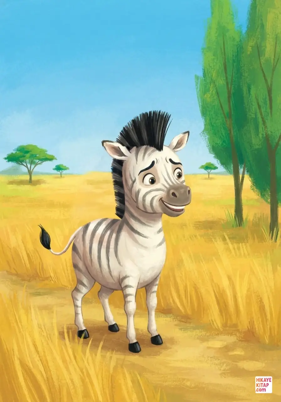 Minik Zebra Zeki ve Kayıp Şapka Sayfa 2 görseli
