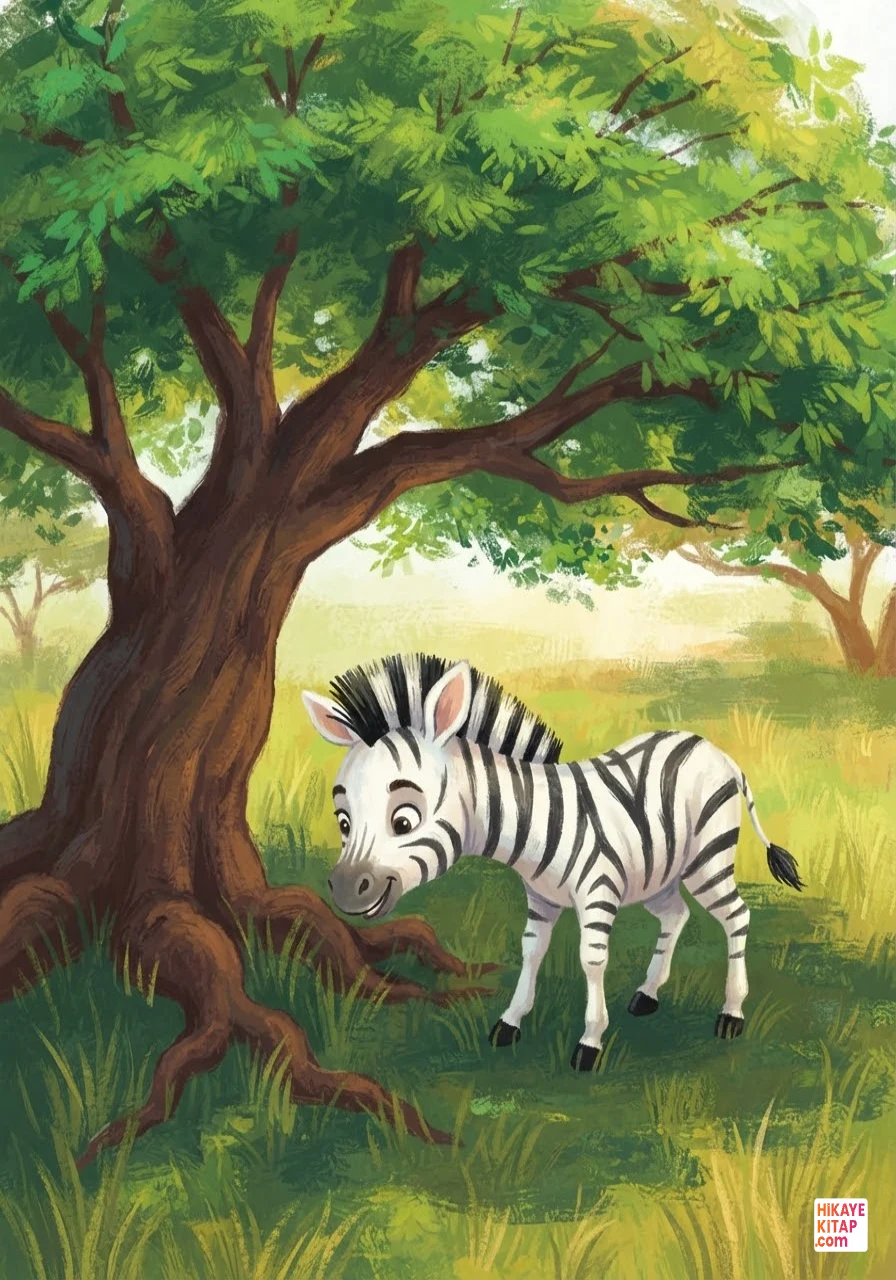 Minik Zebra Zeki ve Kayıp Şapka Sayfa 3 görseli