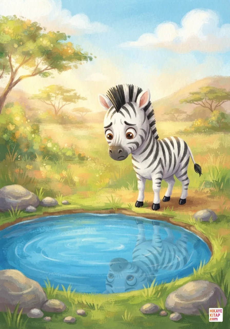Minik Zebra Zeki ve Kayıp Şapka Sayfa 4 görseli