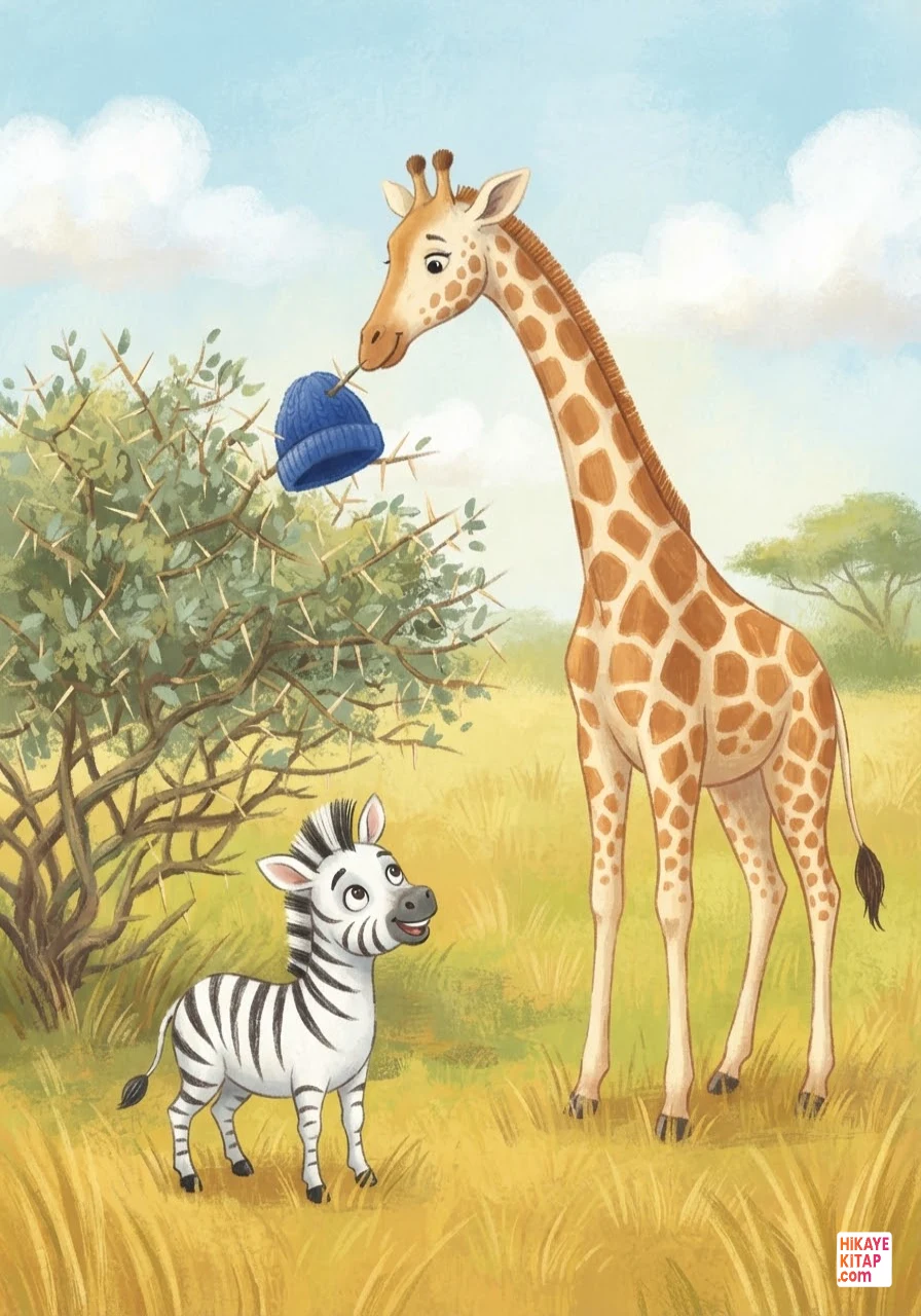 Minik Zebra Zeki ve Kayıp Şapka Sayfa 9 görseli