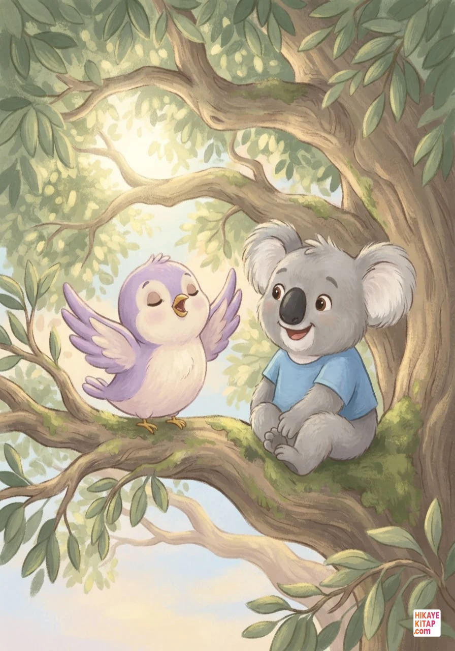 Minik Koala Koko ve Uyuyan Kuş Sayfa 10 görseli
