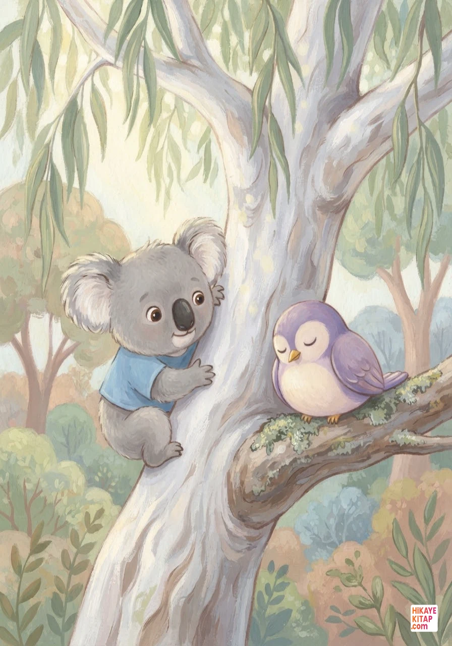 Minik Koala Koko ve Uyuyan Kuş Sayfa 8 görseli