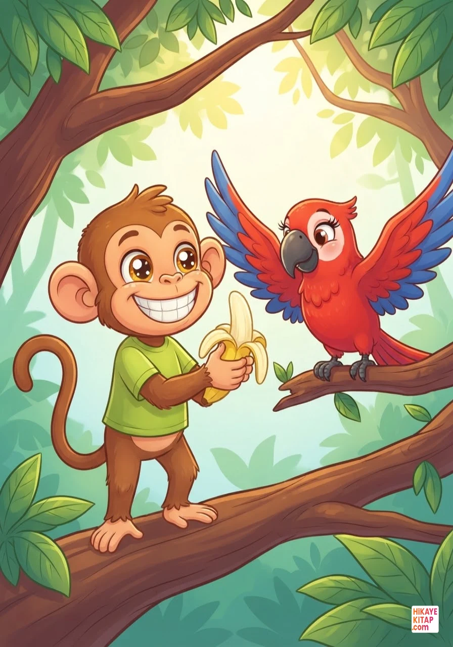 Milo the Monkey and the Smiling Banana Page 4 image