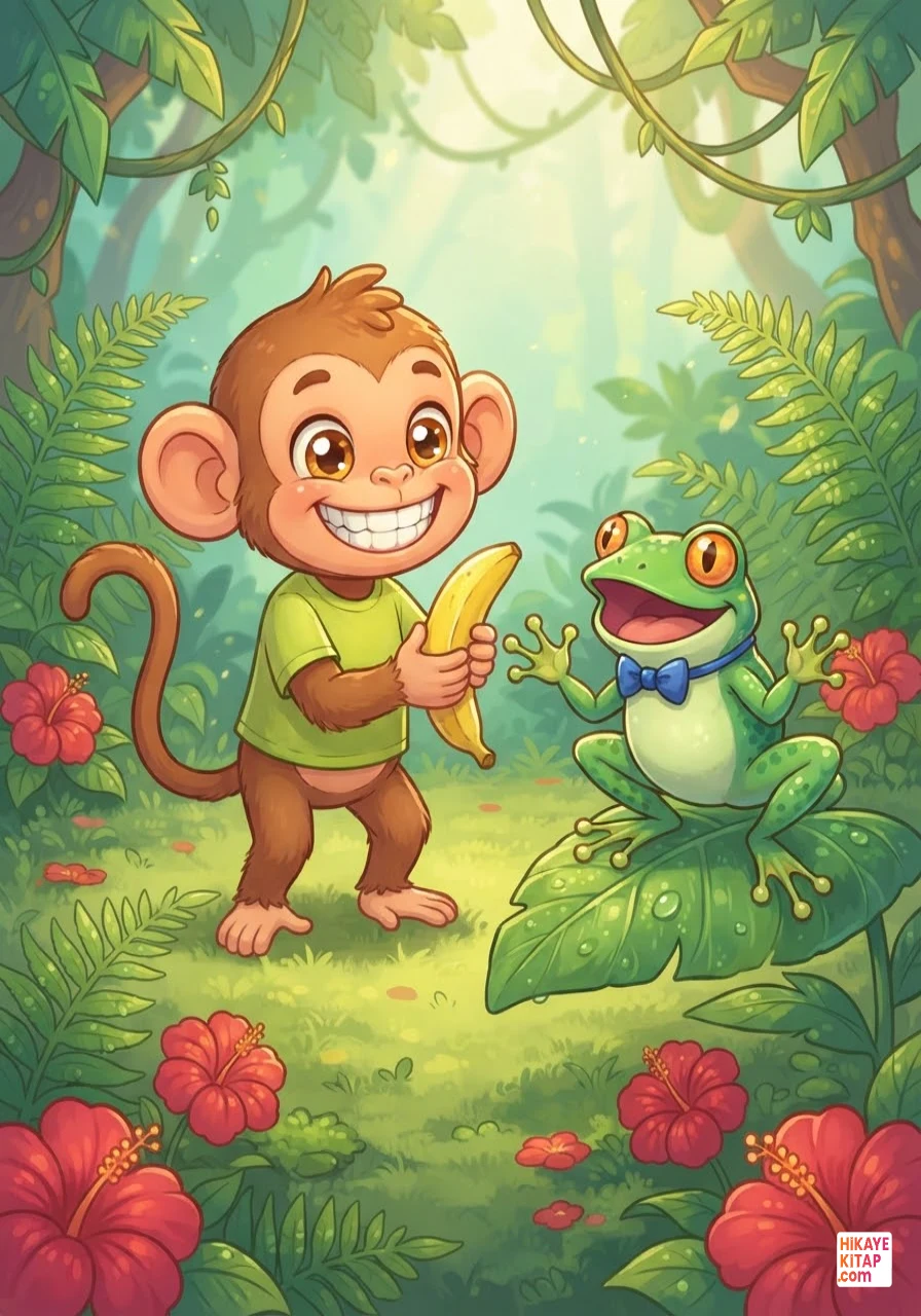 Milo the Monkey and the Smiling Banana Page 7 image