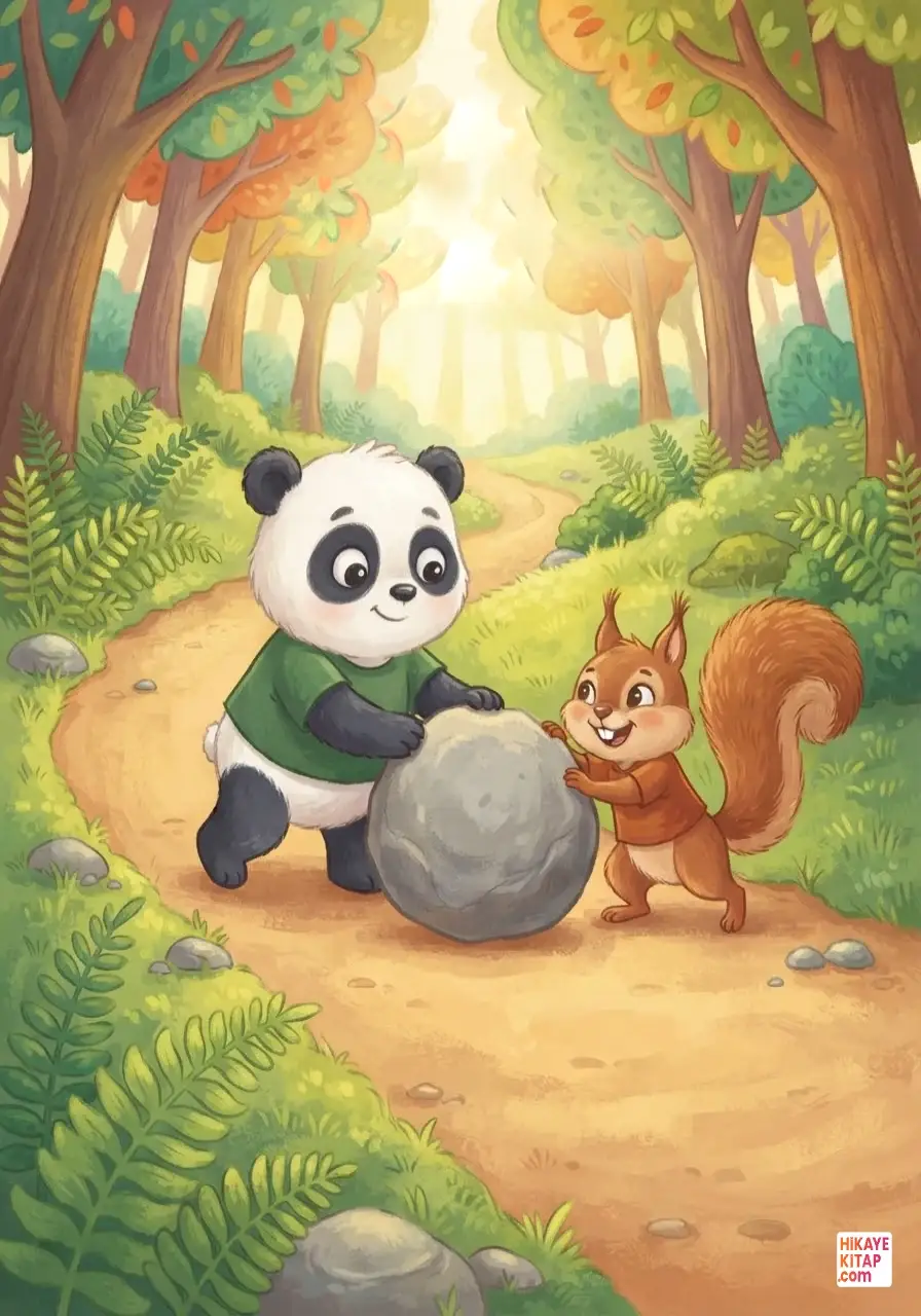 Minik Panda Pati ve Küçük İyilik Sayfa 8 görseli