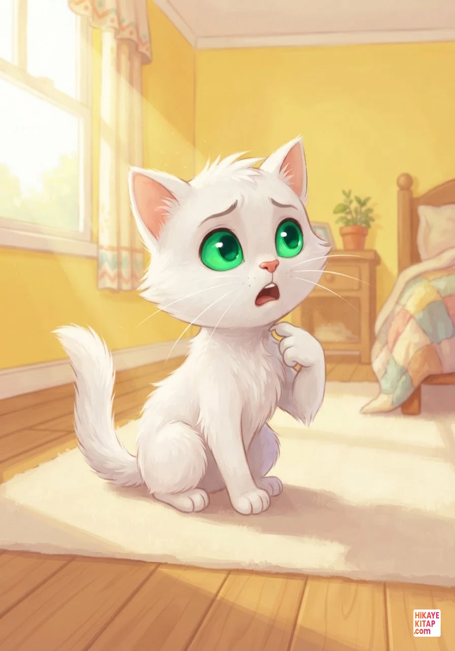 Minik Kedi Misket ve Kayıp Kurdele 1 görseli