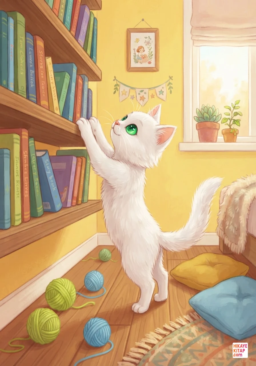 Minik Kedi Misket ve Kayıp Kurdele Sayfa 2 görseli