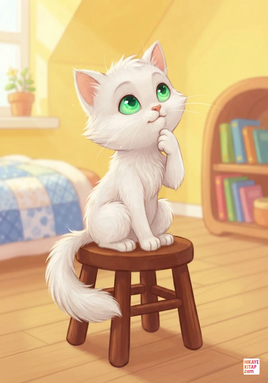 Minik Kedi Misket ve Kayıp Kurdele Sayfa 7 görseli