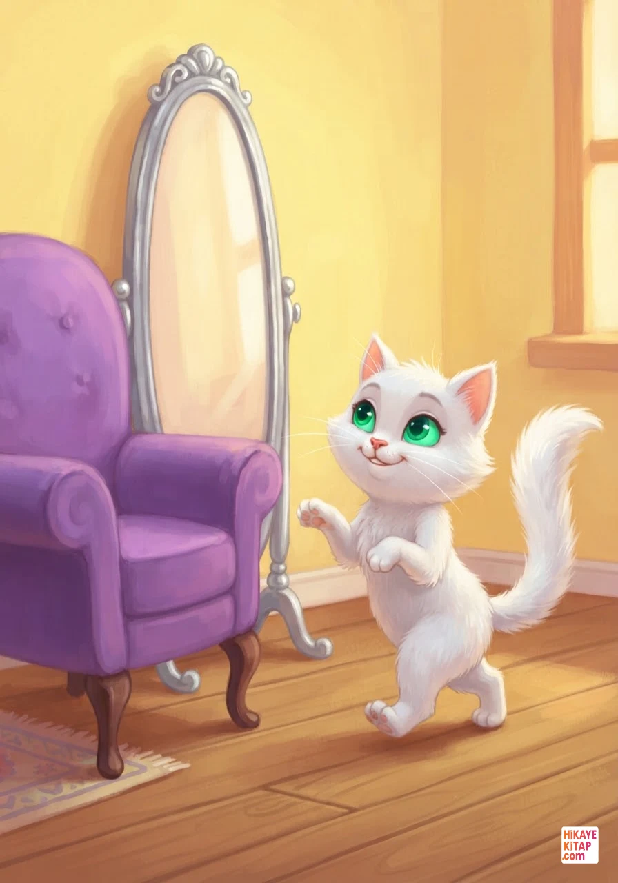 Minik Kedi Misket ve Kayıp Kurdele Sayfa 9 görseli