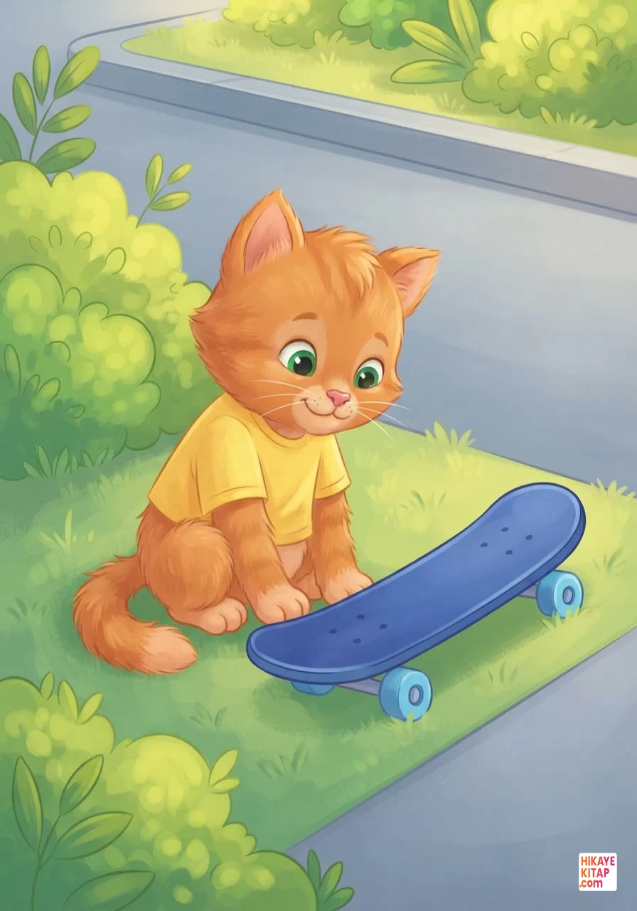 Minik Kedi Pati ve Kaykaylı Fare Sayfa 11 görseli