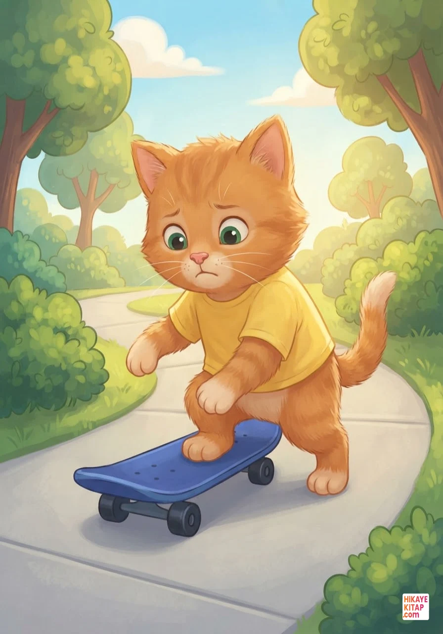 Minik Kedi Pati ve Kaykaylı Fare Sayfa 7 görseli