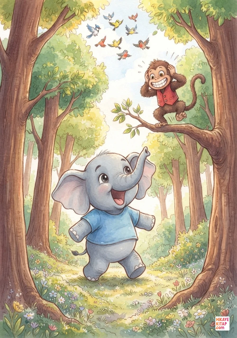 Phinney the Little Elephant and the Whisper Game Page 2 image