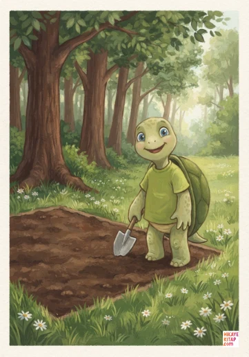 Toby the Little Turtle and the Tiny Garden kitap kapağı