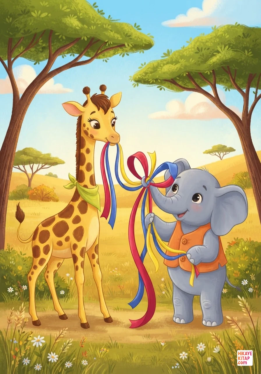 Little Gigi the Giraffe and the Colorful Ribbons Page 8 image