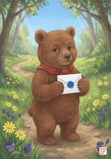 Barnaby the Little Bear and the Forest's Tiny Postman kitap kapağı
