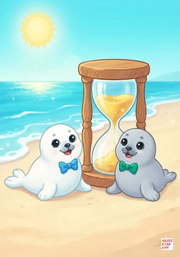 Little Seal Bubbles and the Hourglasses kitap kapağı