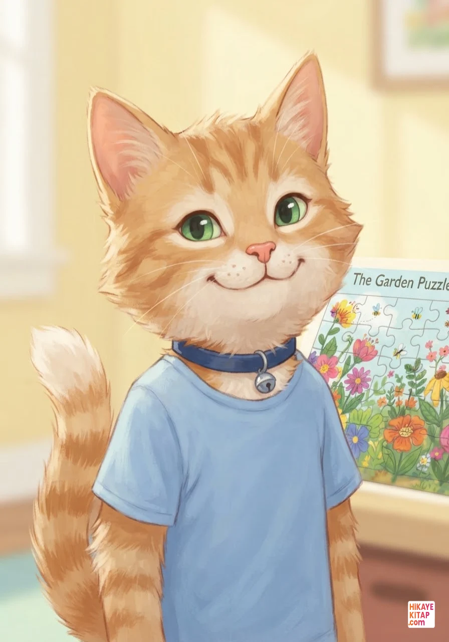 Minik Kedi Misket ve Renkli Yapboz Sayfa 12 görseli