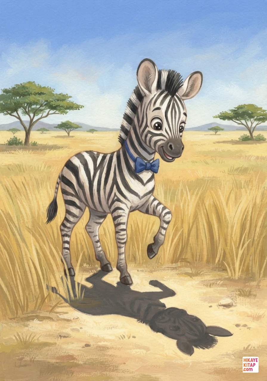 Minik Zebra Zeki ve Gölge Oyunu Sayfa 2 görseli