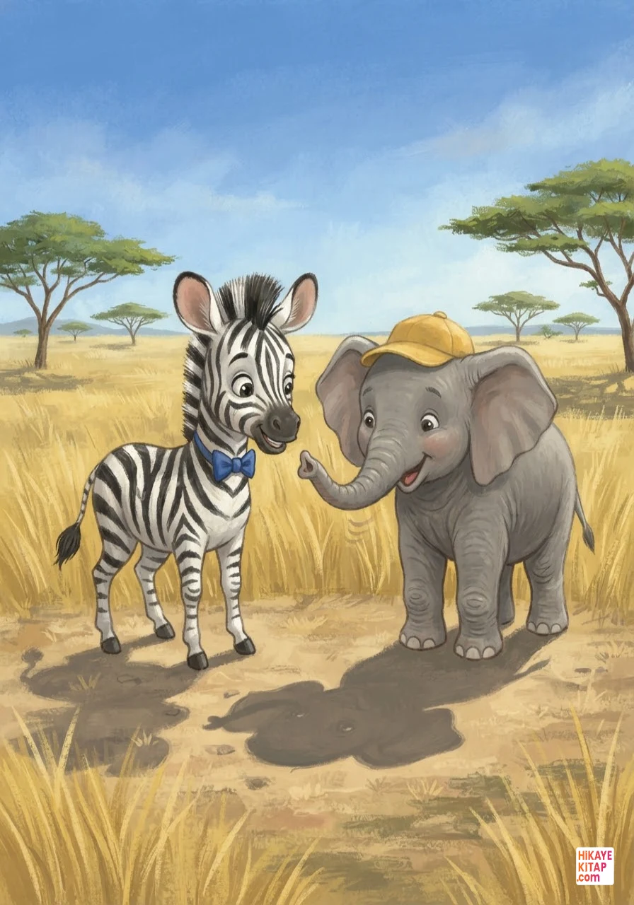 Minik Zebra Zeki ve Gölge Oyunu Sayfa 4 görseli