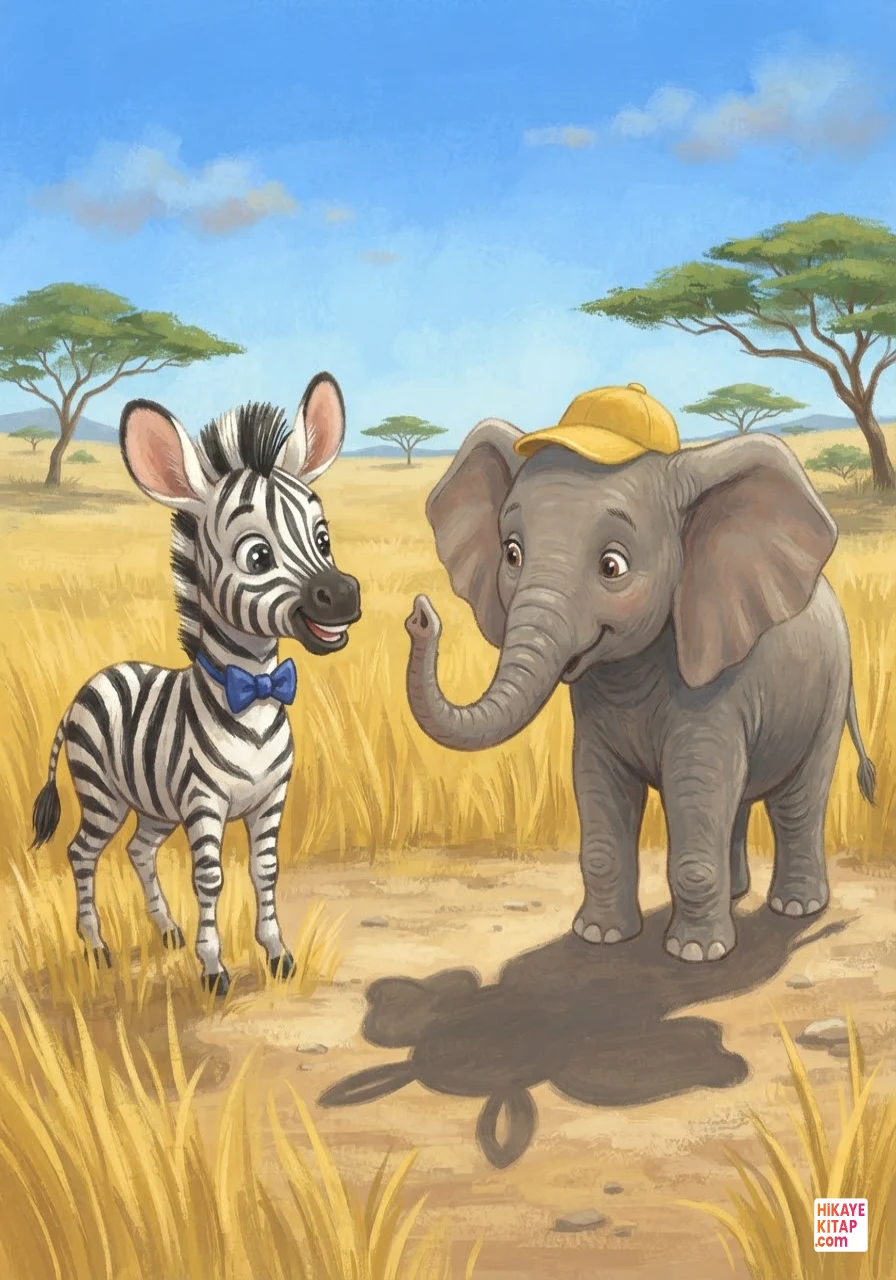 Minik Zebra Zeki ve Gölge Oyunu Sayfa 6 görseli