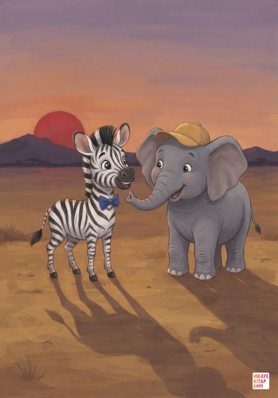 Minik Zebra Zeki ve Gölge Oyunu Sayfa 9 görseli