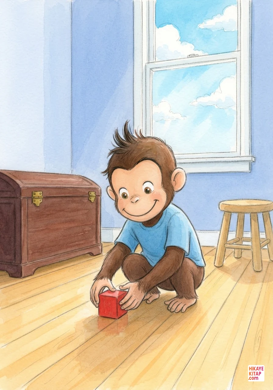 Minik Maymun Momo ve Dengeli Kule Sayfa 2 görseli