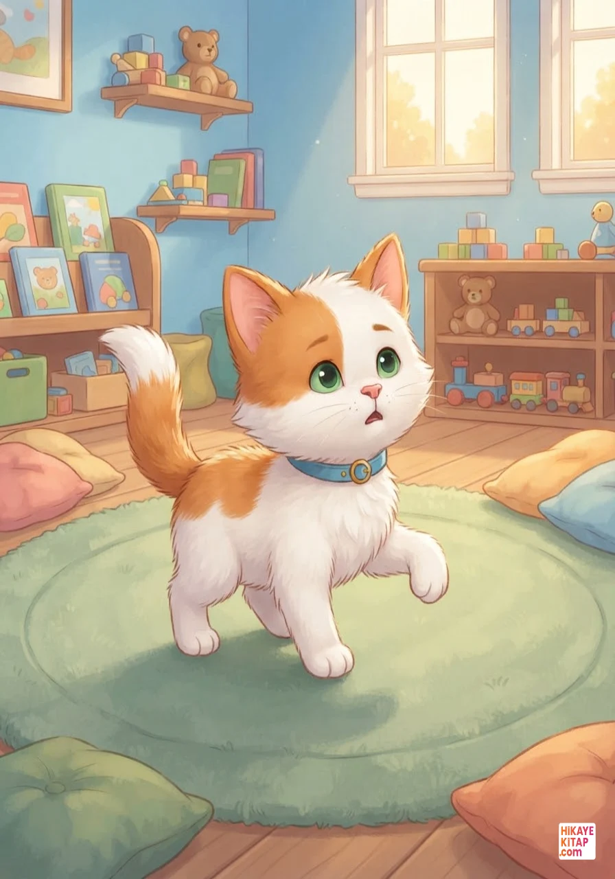 Minik Kedi Pati ve Saklanan Oyuncak 1 görseli