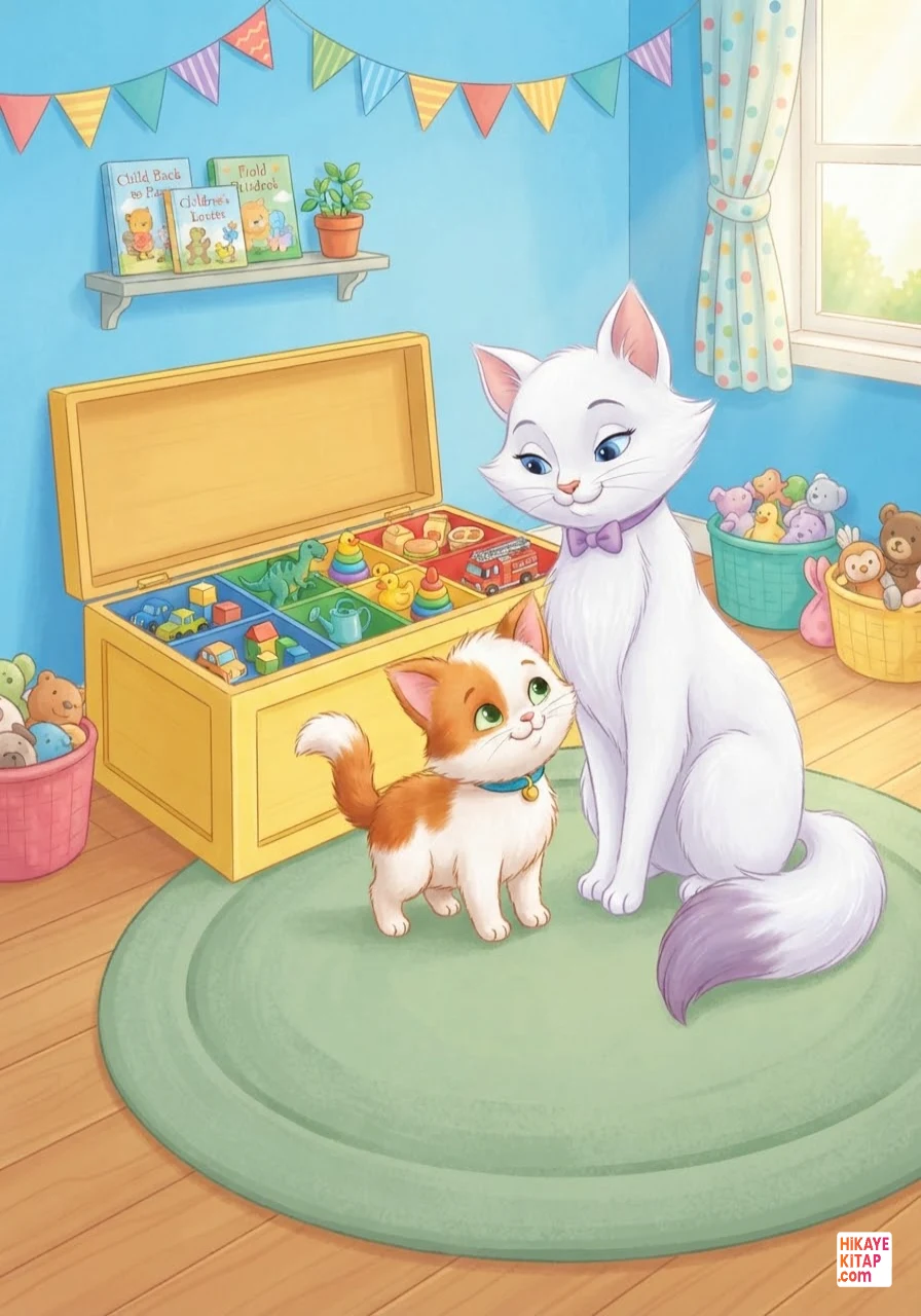 Minik Kedi Pati ve Saklanan Oyuncak Sayfa 10 görseli