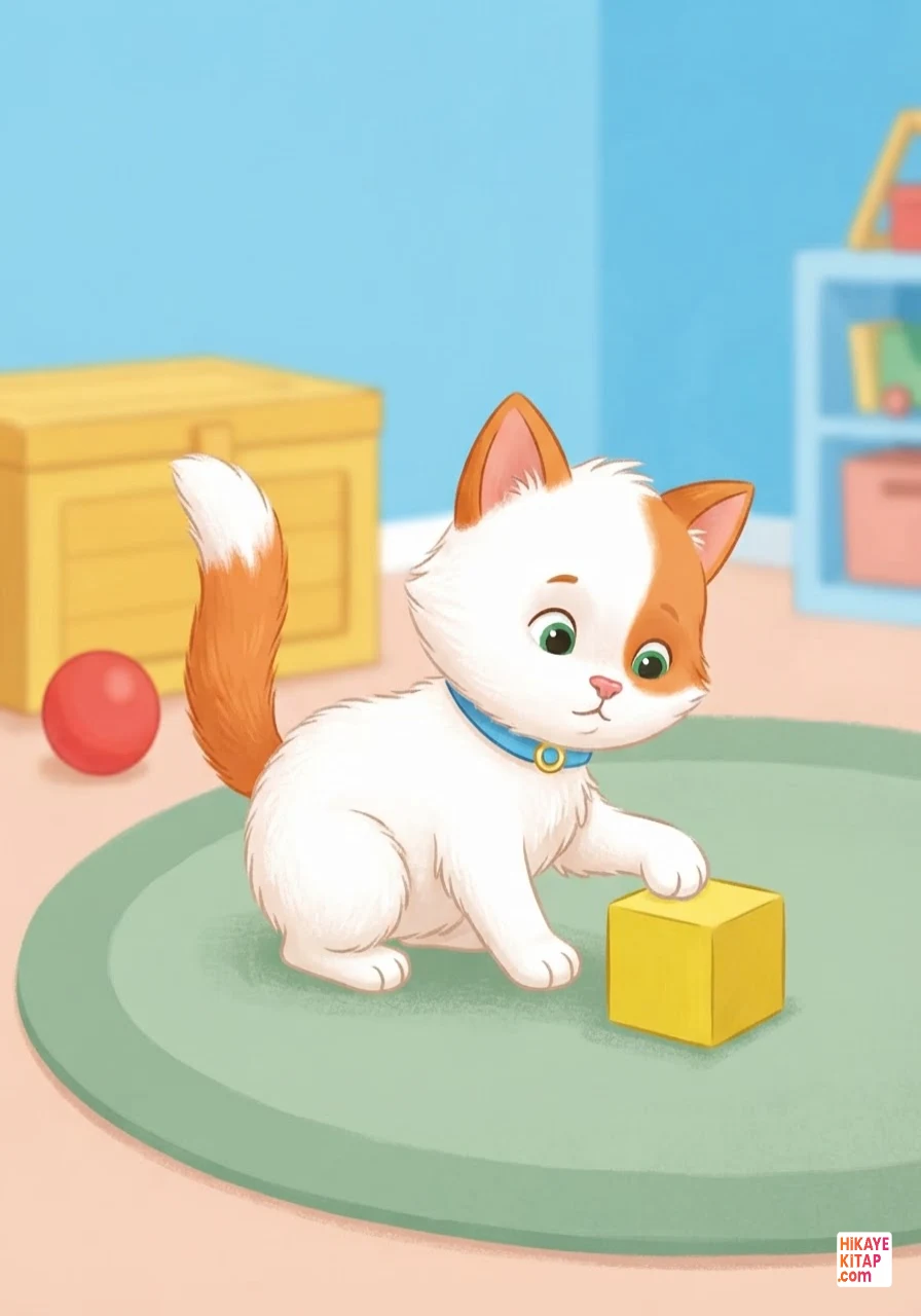 Minik Kedi Pati ve Saklanan Oyuncak Sayfa 5 görseli