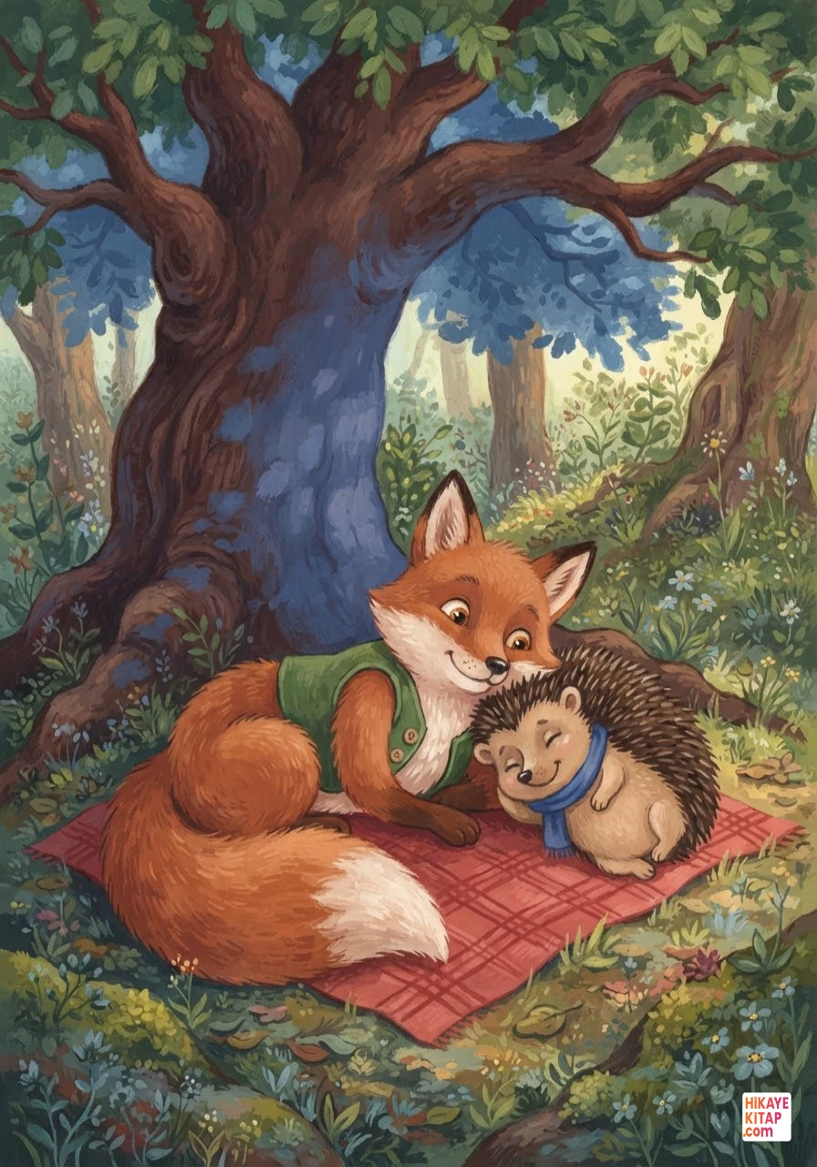 Minik Tilki Tarçın ve Güneşli Piknik Sayfa 9 görseli