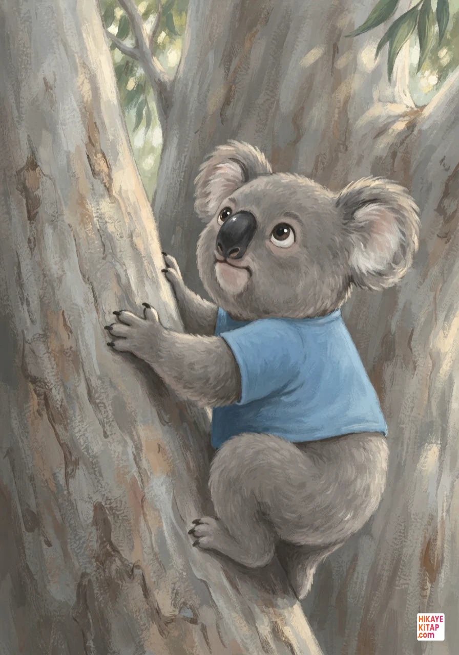 Minik Koala Koko ve Yüksek Dal Sayfa 2 görseli