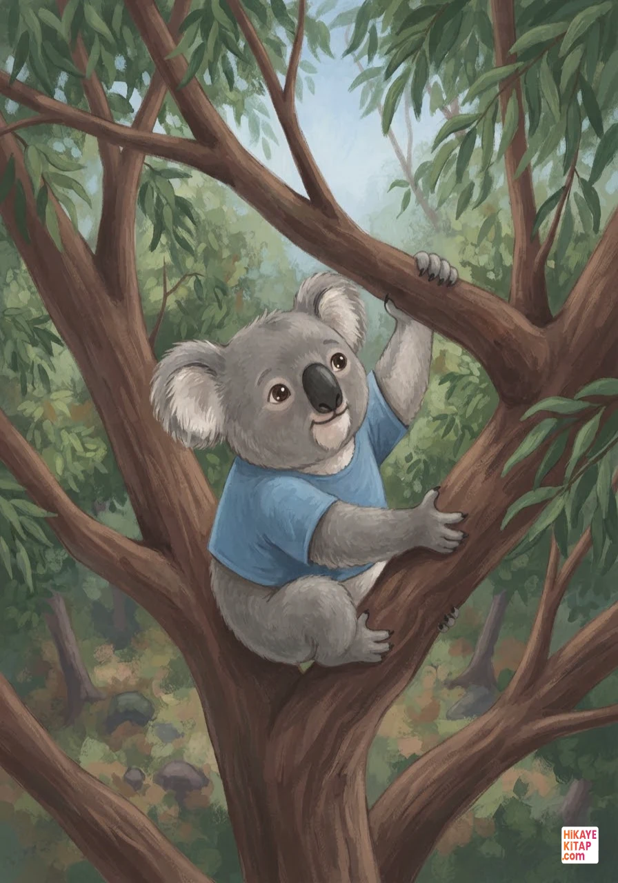 Minik Koala Koko ve Yüksek Dal Sayfa 4 görseli