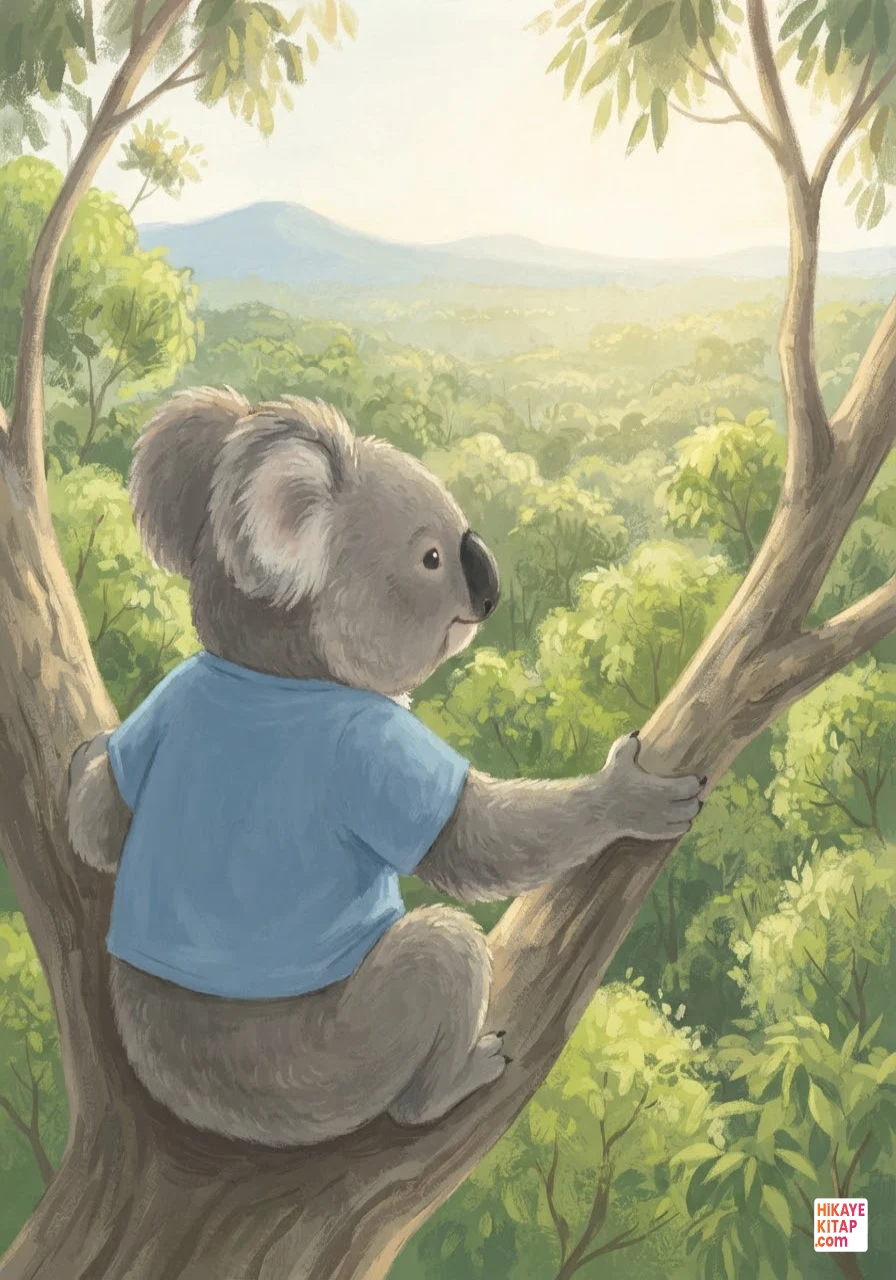 Minik Koala Koko ve Yüksek Dal Sayfa 8 görseli