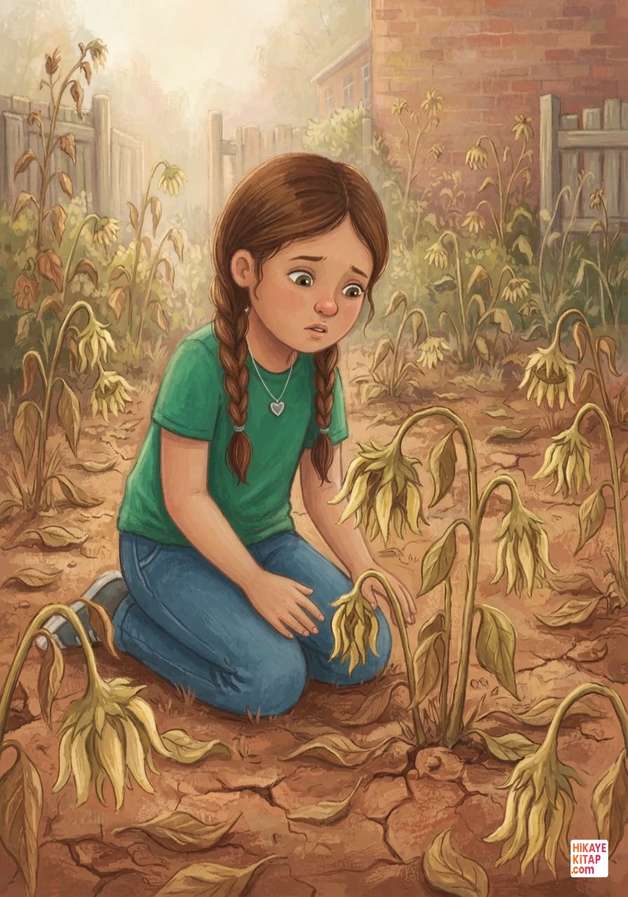 Elif ve Renklerini Kaybeden Bahçe 1 görseli