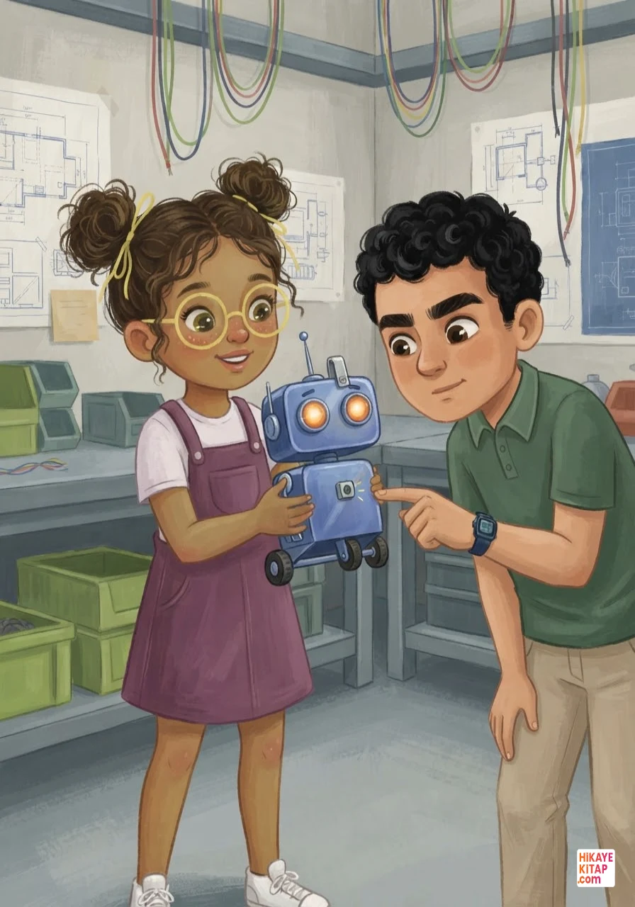 Leyla ve Küçük Robotun Büyük Sorusu Sayfa 10 görseli