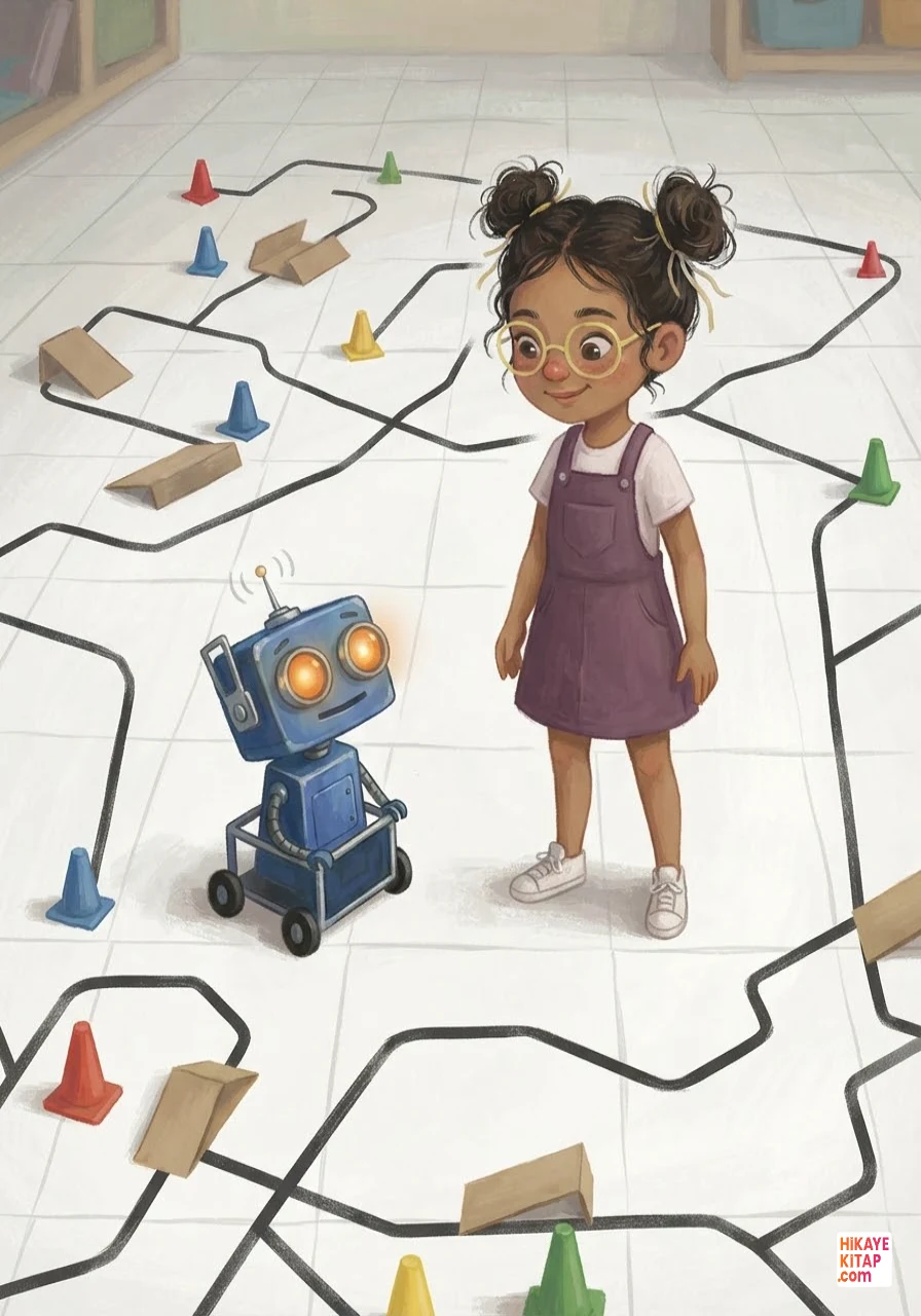 Leyla ve Küçük Robotun Büyük Sorusu Sayfa 12 görseli