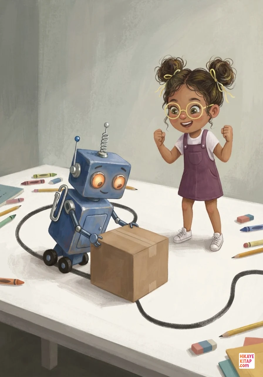 Leyla ve Küçük Robotun Büyük Sorusu Sayfa 5 görseli
