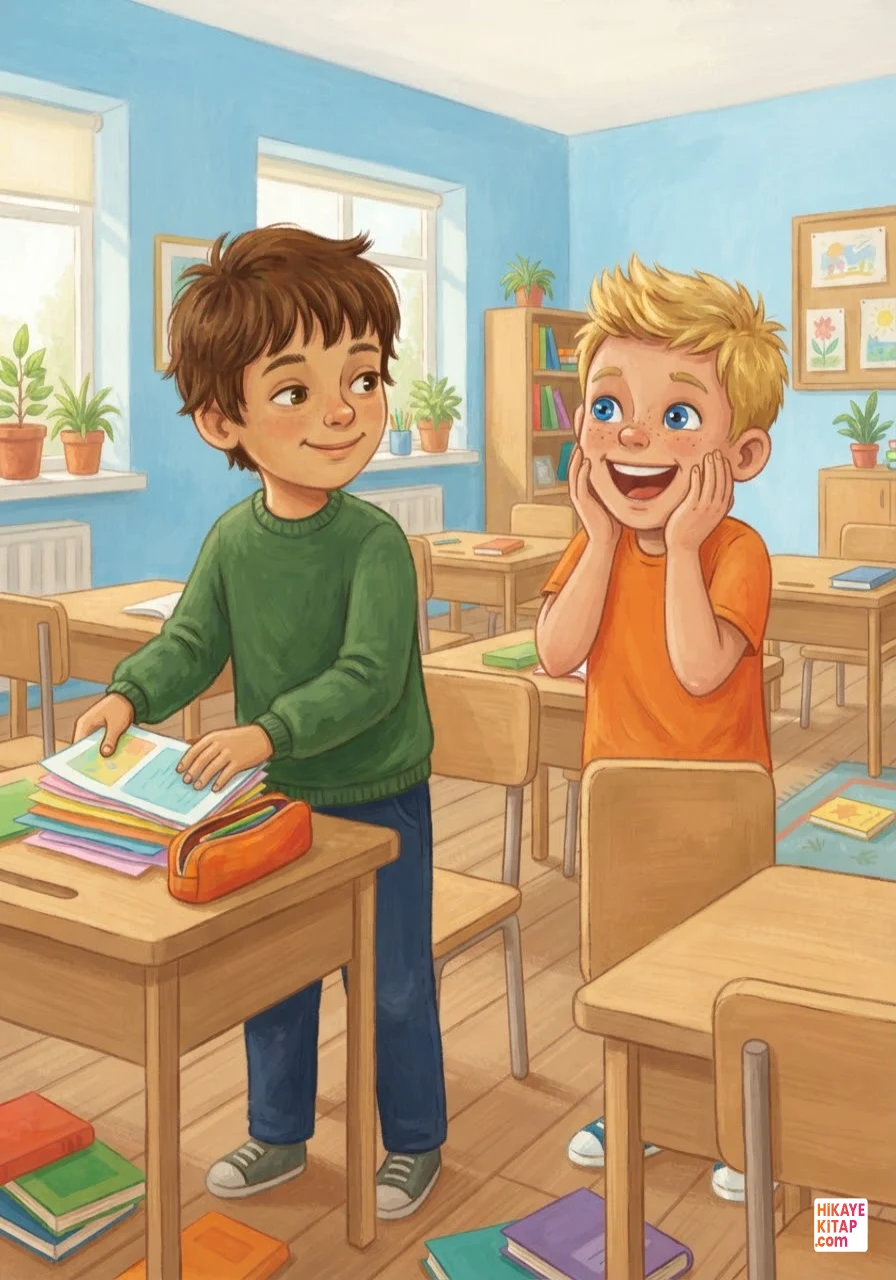 Efe ve Küçük İyilik Defteri Sayfa 4 görseli