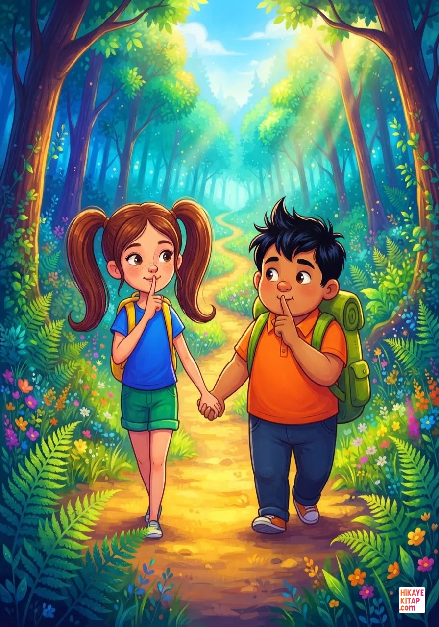Naz ve Küçük Ormanın Sesi Sayfa 11 görseli