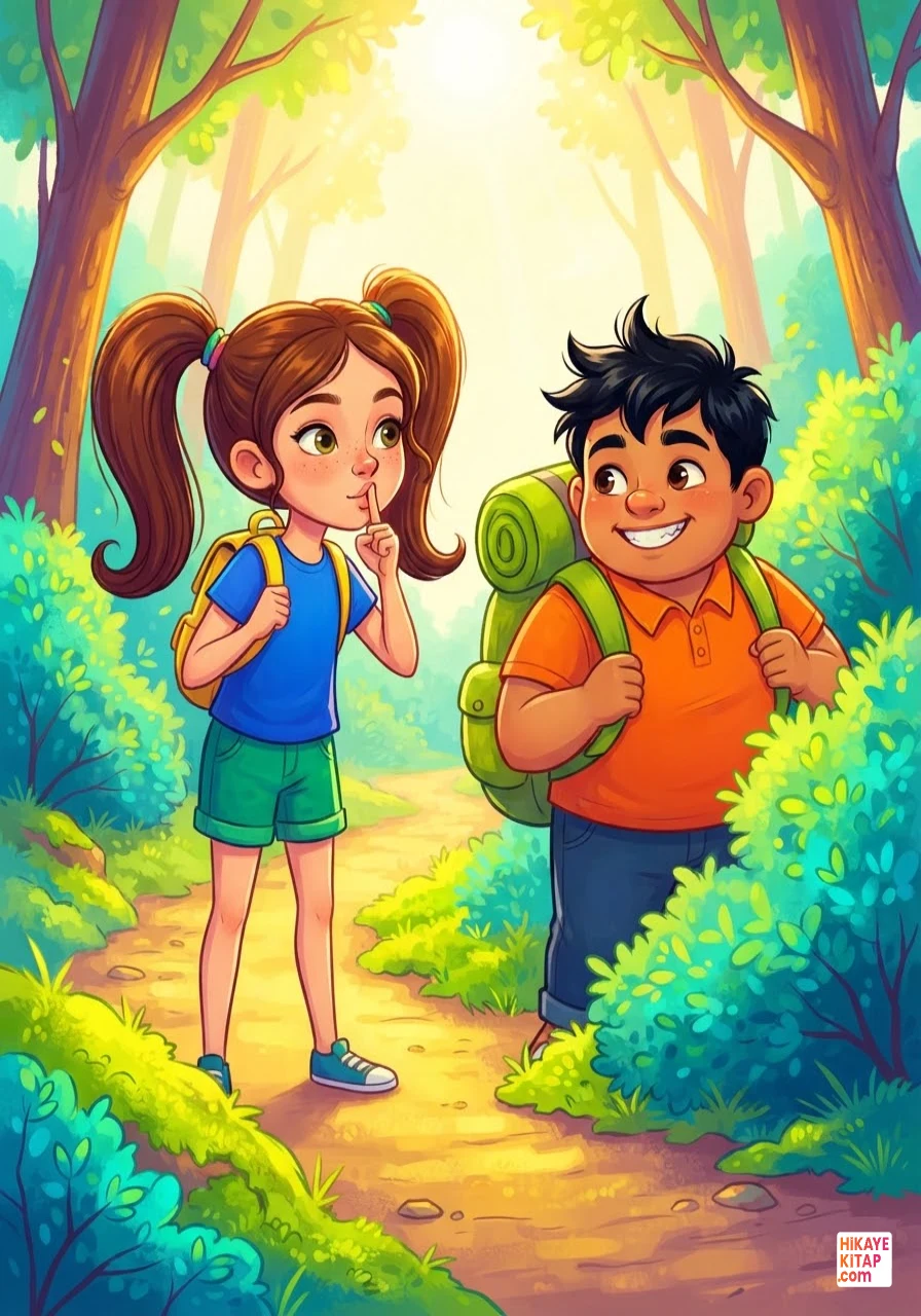 Naz ve Küçük Ormanın Sesi Sayfa 4 görseli