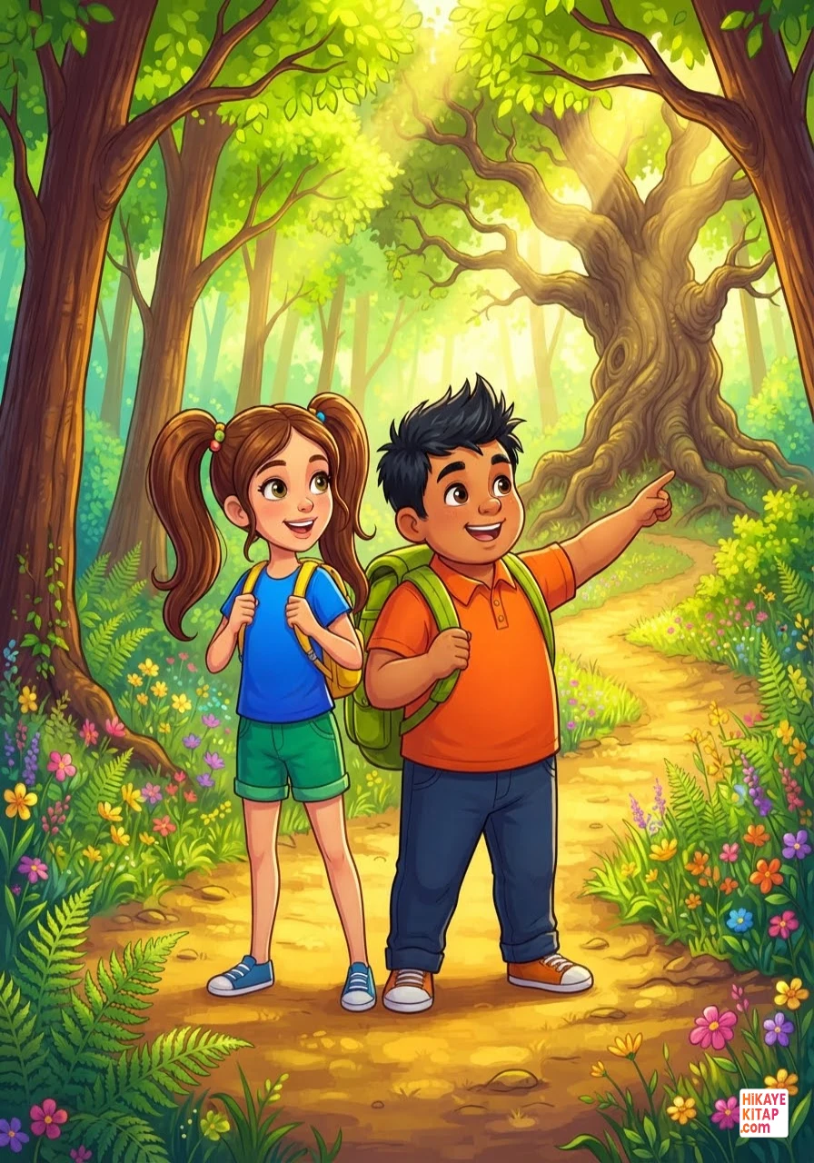 Naz ve Küçük Ormanın Sesi Sayfa 5 görseli