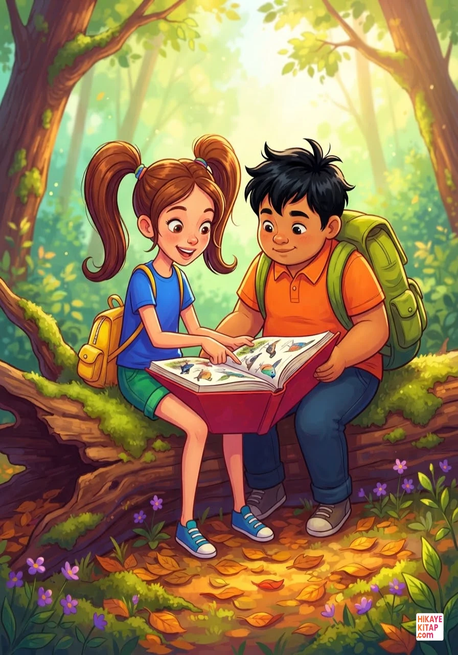 Naz ve Küçük Ormanın Sesi Sayfa 6 görseli